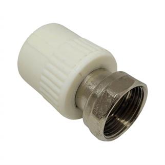 Plastik Hareketli Dişi Nipel 25x3/4”