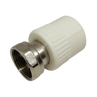 Plastik Hareketli Dişi Nipel 25x3/4”