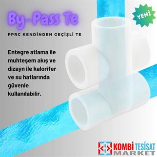 Pprc Bypass Plastik Te 25x25 mm
