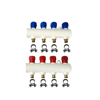 Pprc Kollektör Takımı 4 Ağızlı (Tork Kelepçeler Dahil)