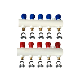 Pprc Kollektör Takımı 5 Ağızlı (Tork Kelepçeler Dahil)