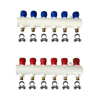 Pprc Kollektör Takımı 6 Ağızlı (Tork Kelepçeler Dahil)