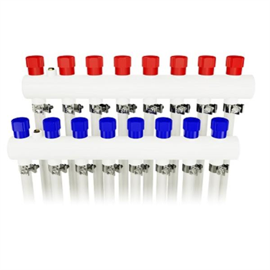 Pprc Kollektör Takımı 8 Ağızlı (Tork Kelepçeler Dahil)