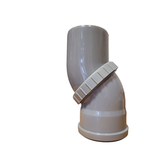 Pvc Dirsek Özel Açılı 360 Derece Dönebilen 100 mm