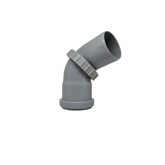 Pvc Dirsek Özel Açılı 360 Derece Dönebilen 50 mm