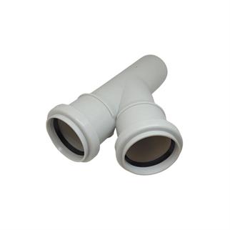 Pvc Tek Çatal 40x40 mm