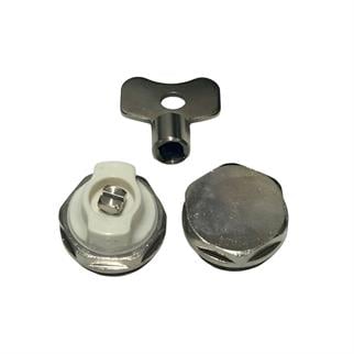 Radayatör Purjör Üçlü Seti (Radyatör Kör Tapası-Purjör Anahtarı-Purjor Tapası)