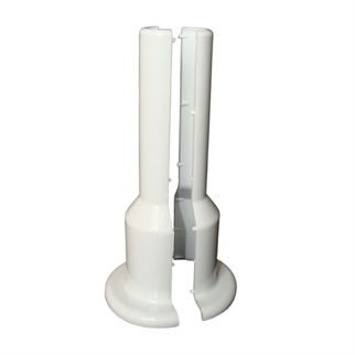 Radyatör / Petek Pex Boru Gizleme Aparatı - Beyaz