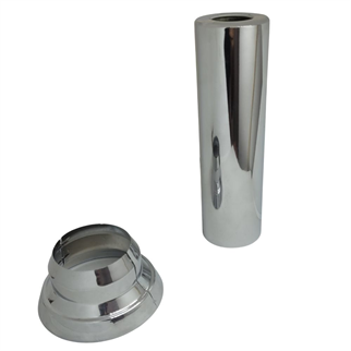 Radyatör Pprc Boru Gizleme Aparatı-Ayarlı 20 cm-Krom