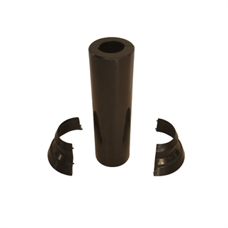 Radyatör Pprc Boru Gizleme Aparatı-Ayarlı 20 cm-Siyah