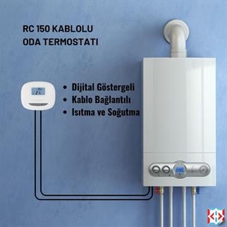 Rcon RC 150HC Kablolu Dijital Oda Termostatı