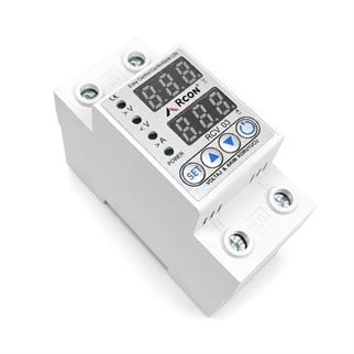 Rcon RCV 03 Akım ve Voltaj Korumalı Monofaze 63A Sigorta