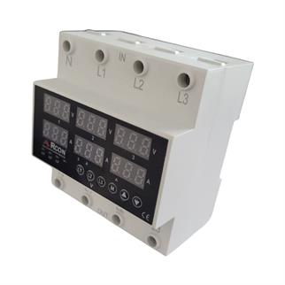 Rcon RCV05 Ayarlanabilir 3 Faz Voltaj ve Akım Koruma Rölesi