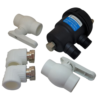 Rivermag 3/4 Manyetik Kombi Filtresi Tam Geçişli Pprc Vanalar Dahil