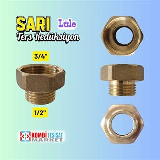 Sarı Lüle Ters Redüksiyon 3/4x1/2