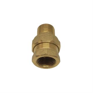 Sarı Pirinç Düz Radyatör Rakoru 1/2