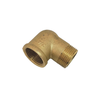 Sarı Pirinç Kuyruklu Dirsek 3/4