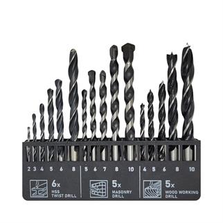 SGS 16 Parça Matkap Ucu Seti Ahşap-Metal-Beton