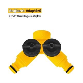 SGS 2 Çıkışlı Musluk Bağlantı Adaptörü