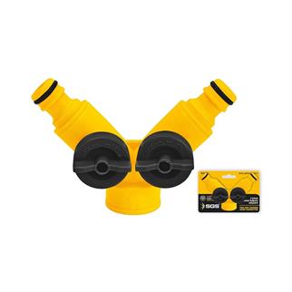 SGS 2 Çıkışlı Musluk Bağlantı Adaptörü