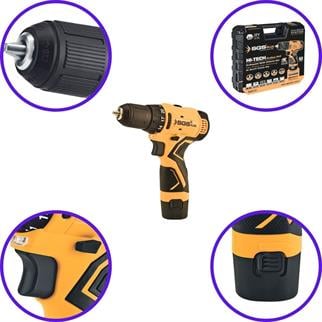 SGS Akülü Vidalama Seti 12 Volt (1.5Ah)