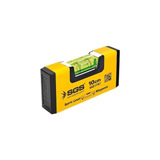 SGS Alüminyum Mıknatıslı Mini Su Terazisi 10 cm