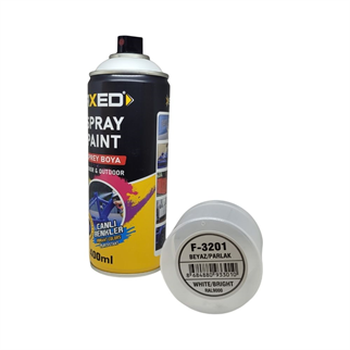 SGS Fixed Akrlik Sprey Boya - Parlak Beyaz (RAL9000) 320 gr 400 ml