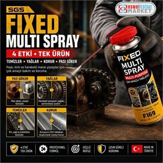 SGS Fixed Pas Sökücü ve Yağlayıcı Multi Sprey 400 ml