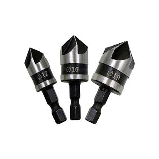 SGS Havşa Matkap Ucu Seti (12mm-16mm-19mm)