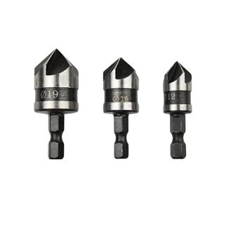 SGS Havşa Matkap Ucu Seti (12mm-16mm-19mm)