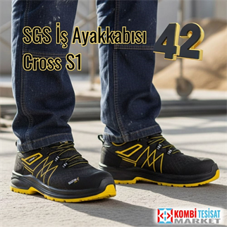 SGS İş Ayakkabısı Cross S1 No:42