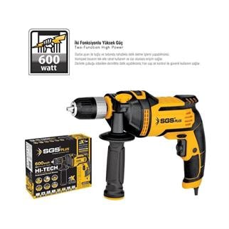 SGS Kırıcı-Delici Matkap 600 Watt