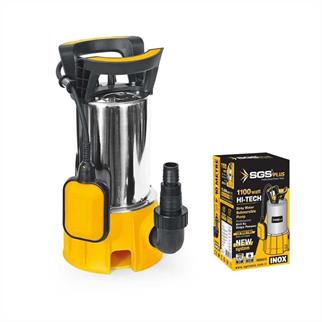 Sgs Kirli Su Dalgıç Drenaj Pompası 1100 Watt (Inox)