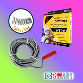 SGS Lavabo Açma Sustası 3 Metre