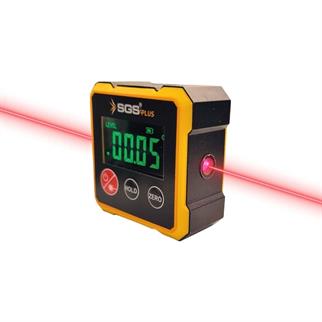 Sgs Lazer Dijital Mıknatıslı Açı Ölçer