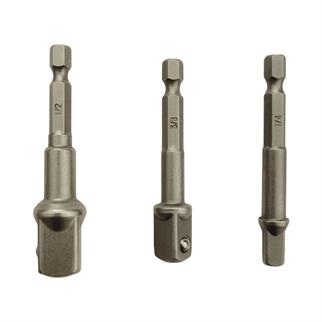 Sgs Lokma Adaptör Seti 3 Parça Hex Plus (1/2-1/4-3/8)