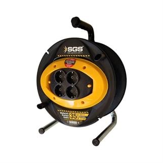 Sgs Makaralı Uzatma Kablosu 1.5x35m