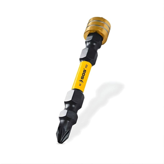 SGS Manyetik Halkalı Çift Yönlü Bits Uç PZ2 Yıldız 65mm