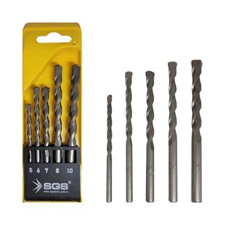 SGS 5 Parça Beton Matkap Uç Seti 