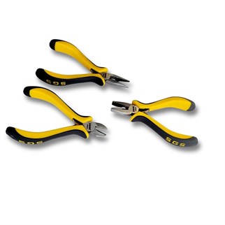 SGS Mini Üçlü Pense Seti (Kargaburun-Yankeski-Kombine Pense)