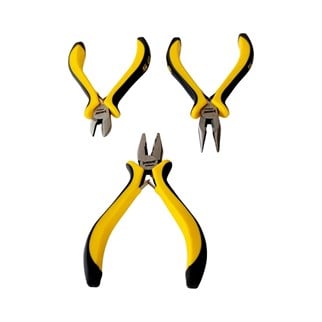 SGS Mini Üçlü Pense Seti (Kargaburun-Yankeski-Kombine Pense)