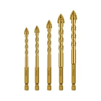 SGS Mızrak Başlı Matkap Ucu Seti 5 Parça Çok Amaçlı 6-7-8-10-12 mm