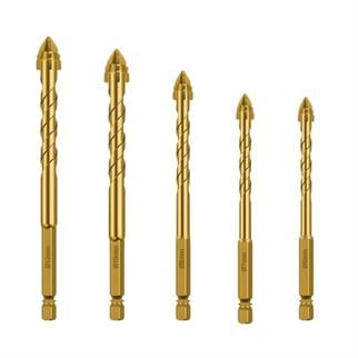 SGS Mızrak Başlı Matkap Ucu Seti 5 Parça Çok Amaçlı 6-7-8-10-12 mm