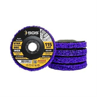 SGS Parlatma Diski-Çok Amaçlı 115 mm (Mor)