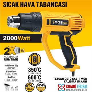 SGS Sıcak Hava Tabancası 2000 Watt
