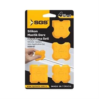 SGS Silikon Mastik Derz Çekme Aparatı Dörtlü Set