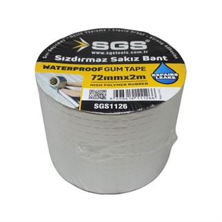 SGS Sızdırmaz Sakız Bant 72 mm x 2 Metre