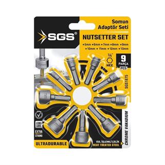 Sgs Somun Adaptör Seti 9 Parça