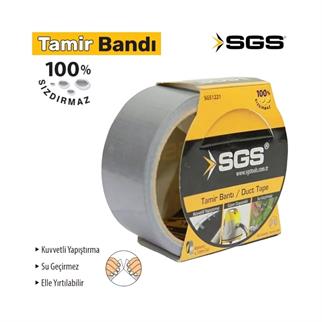 SGS Tamir Bandı Gri 48mmx10mt