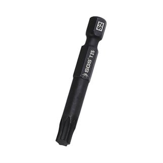 SGS3841-Sgs Torx Uçlu Bits S2 T25 50 mm Black-Pro Series